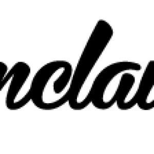 mclaughlin design logo script horizontal black