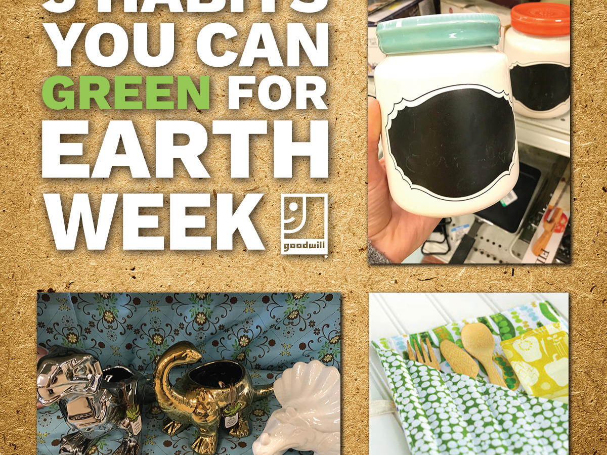 5 Habits You Can “Green” This Earth Week