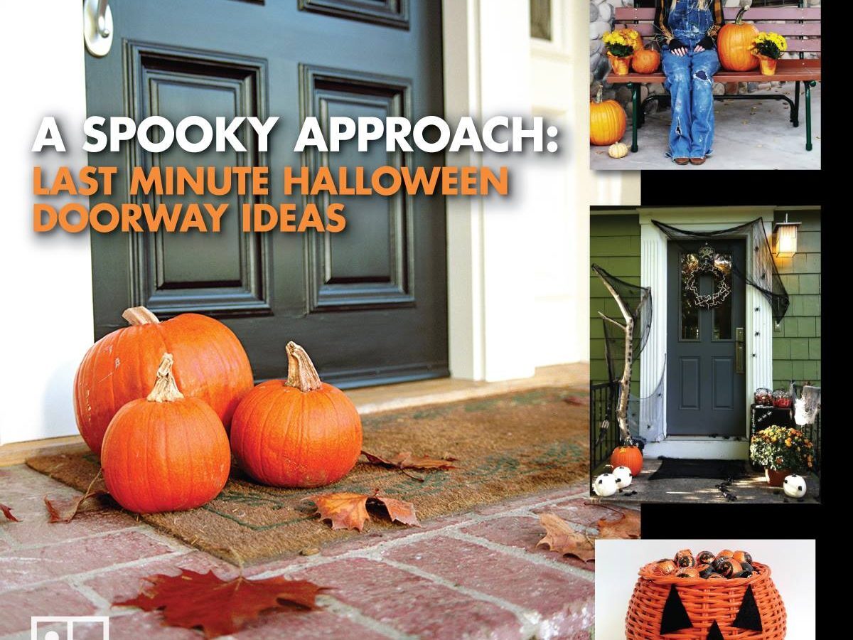Last-Minute Halloween Doorway Ideas