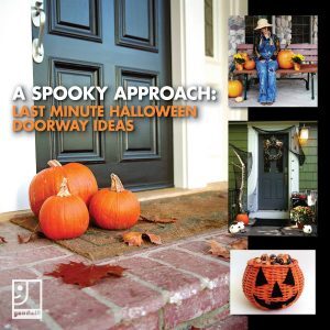 Last Minute Halloween Doorway Ideas